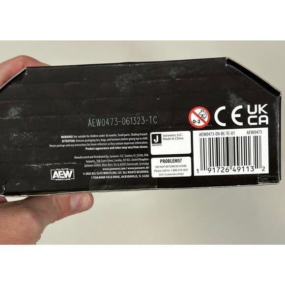 AEW Unrivaled Collection Eddie Kingston Action Figure #135 Walmart Exclusive New - Picture 3 of 4